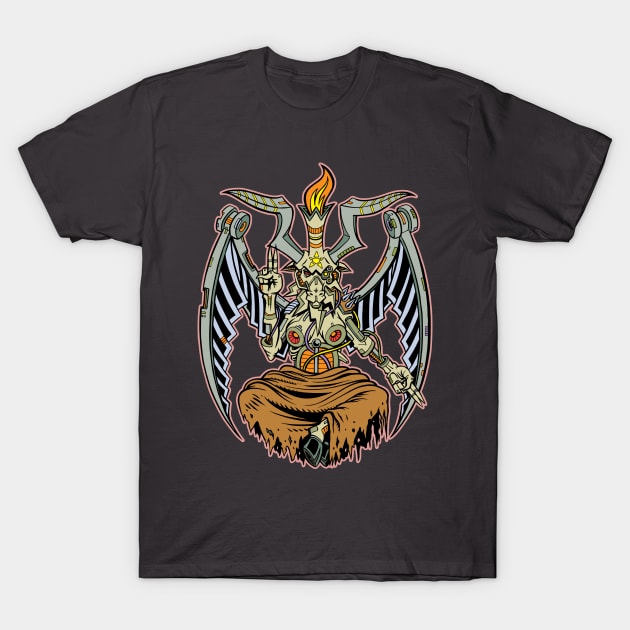 Baphomech T-Shirt by RynoArts